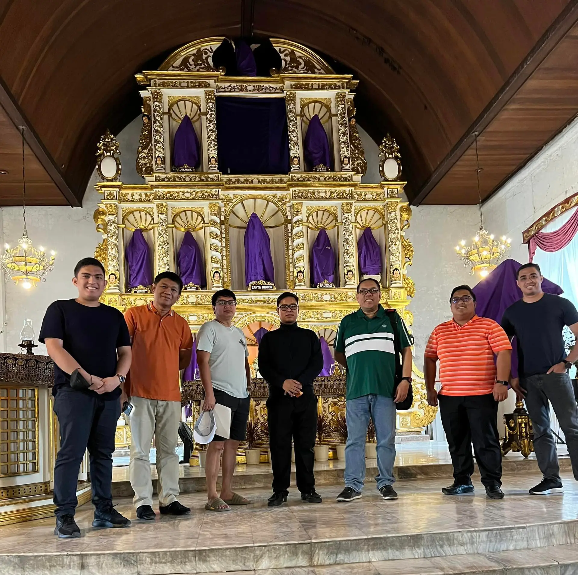 CSA-Biñan visita Iglesia