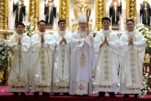 Five deacons ordained